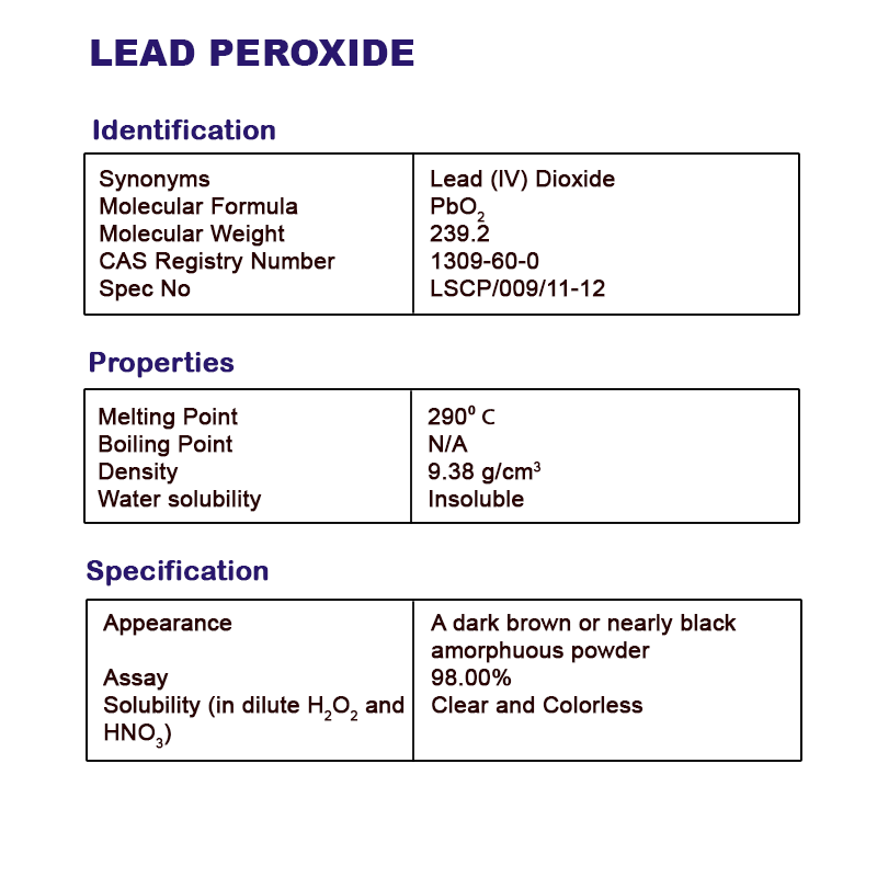 lead peroxide